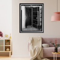 Historic Framed Print, Rich's Downtown Department Store, 45 Broad Street, Atlanta, Fulton County, GA - 60,  17-7/8" x 21-7/8"