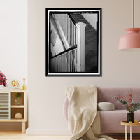 Historic Framed Print, Rich's Downtown Department Store, 45 Broad Street, Atlanta, Fulton County, GA - 78,  17-7/8" x 21-7/8"