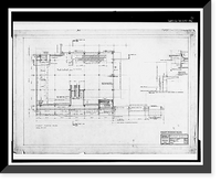 Historic Framed Print, Rich's Downtown Department Store, 45 Broad Street, Atlanta, Fulton County, GA - 88,  17-7/8" x 21-7/8"