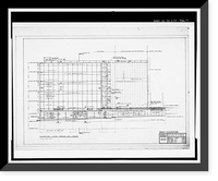 Historic Framed Print, Rich's Downtown Department Store, 45 Broad Street, Atlanta, Fulton County, GA - 89,  17-7/8" x 21-7/8"