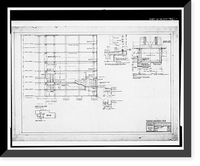 Historic Framed Print, Rich's Downtown Department Store, 45 Broad Street, Atlanta, Fulton County, GA - 90,  17-7/8" x 21-7/8"