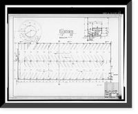 Historic Framed Print, Rich's Downtown Department Store, 45 Broad Street, Atlanta, Fulton County, GA - 94,  17-7/8" x 21-7/8"