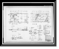 Historic Framed Print, Rich's Downtown Department Store, 45 Broad Street, Atlanta, Fulton County, GA - 98,  17-7/8" x 21-7/8"