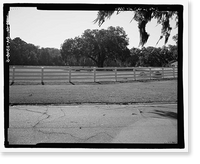 Historic Framed Print, Richmond Hill Plantation, East of Richmond Hill on Ford Neck Road, Richmond Hill, Bryan County, GA - 5,  17-7/8" x 21-7/8"