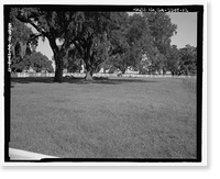 Historic Framed Print, Richmond Hill Plantation, East of Richmond Hill on Ford Neck Road, Richmond Hill, Bryan County, GA - 12,  17-7/8" x 21-7/8"