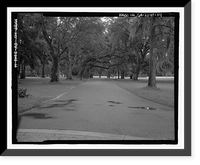 Historic Framed Print, Richmond Hill Plantation, East of Richmond Hill on Ford Neck Road, Richmond Hill, Bryan County, GA - 14,  17-7/8" x 21-7/8"
