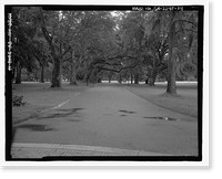 Historic Framed Print, Richmond Hill Plantation, East of Richmond Hill on Ford Neck Road, Richmond Hill, Bryan County, GA - 14,  17-7/8" x 21-7/8"