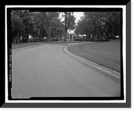 Historic Framed Print, Richmond Hill Plantation, East of Richmond Hill on Ford Neck Road, Richmond Hill, Bryan County, GA - 24,  17-7/8" x 21-7/8"