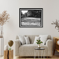 Historic Framed Print, Richmond Hill Plantation, Sterling Creek Lettuce Shed, East of Richmond Hill on Ford Neck Road, Richmond Hill, Bryan County, GA,  17-7/8" x 21-7/8"