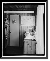 Historic Framed Print, Richmond Hill Plantation, Stable/Garage, East of Richmond Hill on Ford Neck Road, Richmond Hill, Bryan County, GA - 8,  17-7/8" x 21-7/8"