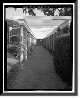 Historic Framed Print, Richmond Hill Plantation, Ford Mansion, East of Richmond Hill on Ford Neck Road, Richmond Hill, Bryan County, GA - 8,  17-7/8" x 21-7/8"