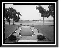 Richmond Hill Plantation, Ford Mansion, East of Richmond Hill on Ford Neck Road, Richmond Hill, Bryan County, GA - 9, Antique Print