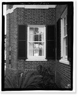 Historic Framed Print, Richmond Hill Plantation, Ford Mansion, East of Richmond Hill on Ford Neck Road, Richmond Hill, Bryan County, GA - 10,  17-7/8" x 21-7/8"