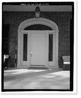 Historic Framed Print, Richmond Hill Plantation, Ford Mansion, East of Richmond Hill on Ford Neck Road, Richmond Hill, Bryan County, GA - 12,  17-7/8" x 21-7/8"