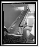 Historic Framed Print, Richmond Hill Plantation, Ford Mansion, East of Richmond Hill on Ford Neck Road, Richmond Hill, Bryan County, GA - 14,  17-7/8" x 21-7/8"