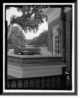 Historic Framed Print, Richmond Hill Plantation, Ford Mansion, East of Richmond Hill on Ford Neck Road, Richmond Hill, Bryan County, GA - 25,  17-7/8" x 21-7/8"