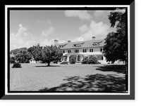 Historic Framed Print, Stafford Plantation, Saint Marys, Camden County, GA,  17-7/8" x 21-7/8"