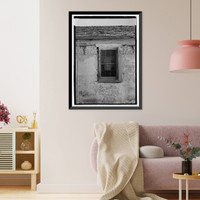 Historic Framed Print, Stafford Plantation, Playhouse, Saint Marys, Camden County, GA - 9,  17-7/8" x 21-7/8"