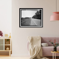 Historic Framed Print, Free Cabin, State Route 121-U.S. Highway 25-Peach Orchard Road, Hephzibah, Richmond County, GA - 4,  17-7/8" x 21-7/8"