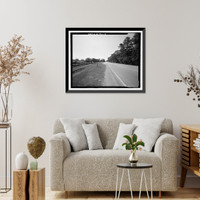 Historic Framed Print, Free Cabin, State Route 121-U.S. Highway 25-Peach Orchard Road, Hephzibah, Richmond County, GA - 4,  17-7/8" x 21-7/8"