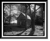 Free Cabin, State Route 121-U.S. Highway 25-Peach Orchard Road, Hephzibah, Richmond County, GA - 12 Classic, Vintage Poster