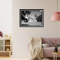 Historic Framed Print, Plum Orchard, Saint Marys, Camden County, GA - 3,  17-7/8" x 21-7/8"