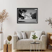 Historic Framed Print, Plum Orchard, Saint Marys, Camden County, GA - 3,  17-7/8" x 21-7/8"