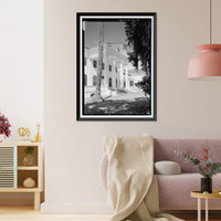 Historic Framed Print, Plum Orchard, Saint Marys, Camden County, GA - 5,  17-7/8" x 21-7/8"