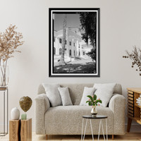 Historic Framed Print, Plum Orchard, Saint Marys, Camden County, GA - 5,  17-7/8" x 21-7/8"