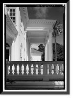 Historic Framed Print, Plum Orchard, Saint Marys, Camden County, GA - 7,  17-7/8" x 21-7/8"