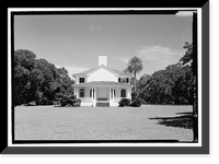 Historic Framed Print, Plum Orchard, Saint Marys, Camden County, GA - 9,  17-7/8" x 21-7/8"