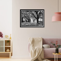 Historic Framed Print, Plum Orchard, Saint Marys, Camden County, GA - 10,  17-7/8" x 21-7/8"