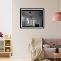 Historic Framed Print, Carter-Evans House, 603 South Harris Street, Sandersville, Washington County, GA - 5,  17-7/8" x 21-7/8"