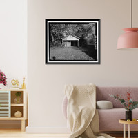 Historic Framed Print, Carter-Evans House, 603 South Harris Street, Sandersville, Washington County, GA - 7,  17-7/8" x 21-7/8"