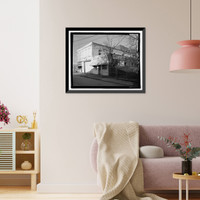 Historic Framed Print, Frank E. Block Company, 281 Broadway Lane, Macon, Bibb County, GA - 2,  17-7/8" x 21-7/8"