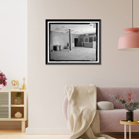 Historic Framed Print, Bumper Distributors Building, 543 Broadway Lane, Macon, Bibb County, GA - 4,  17-7/8" x 21-7/8"