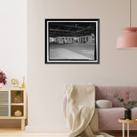 Historic Framed Print, Bumper Distributors Building, 543 Broadway Lane, Macon, Bibb County, GA - 5,  17-7/8" x 21-7/8"