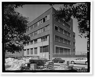 Historic Framed Print, Georgia Power Atlanta Division Building, 143 Alabama Street, Atlanta, Fulton County, GA - 3,  17-7/8" x 21-7/8"