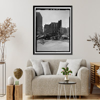 Historic Framed Print, Georgia Power Atlanta Division Building, 143 Alabama Street, Atlanta, Fulton County, GA - 5,  17-7/8" x 21-7/8"