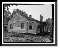 Historic Framed Print, 621 Ruben Street (House), Savannah, Chatham County, GA - 7,  17-7/8" x 21-7/8"