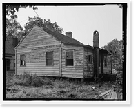 Historic Framed Print, 621 Ruben Street (House), Savannah, Chatham County, GA - 7,  17-7/8" x 21-7/8"