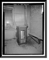 Historic Framed Print, Atlantic Coastline Railroad Freight Warehouse, 1 Ninth Street, Augusta, Richmond County, GA - 9,  17-7/8" x 21-7/8"