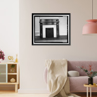 Historic Framed Print, Sallie Zetterower House, 331 South Main Street, Statesboro, Bulloch County, GA - 10,  17-7/8" x 21-7/8"