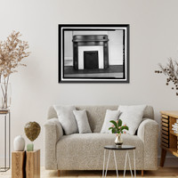 Historic Framed Print, Sallie Zetterower House, 331 South Main Street, Statesboro, Bulloch County, GA - 10,  17-7/8" x 21-7/8"