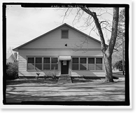 Historic Framed Print, H. Pat Brannen House, 335 South Main Street, Statesboro, Bulloch County, GA - 2,  17-7/8" x 21-7/8"