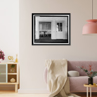 Historic Framed Print, H. Pat Brannen House, 335 South Main Street, Statesboro, Bulloch County, GA - 8,  17-7/8" x 21-7/8"