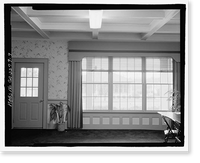 Historic Framed Print, H. Pat Brannen House, 335 South Main Street, Statesboro, Bulloch County, GA - 9,  17-7/8" x 21-7/8"