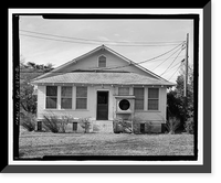 Historic Framed Print, Mamie R. Brinson House, 341 South Main Street, Statesboro, Bulloch County, GA - 2,  17-7/8" x 21-7/8"