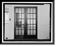 Historic Framed Print, Mamie R. Brinson House, 341 South Main Street, Statesboro, Bulloch County, GA - 6,  17-7/8" x 21-7/8"