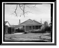 Historic Framed Print, Raleigh Brannen House, 339 South Main Street, Statesboro, Bulloch County, GA - 2,  17-7/8" x 21-7/8"